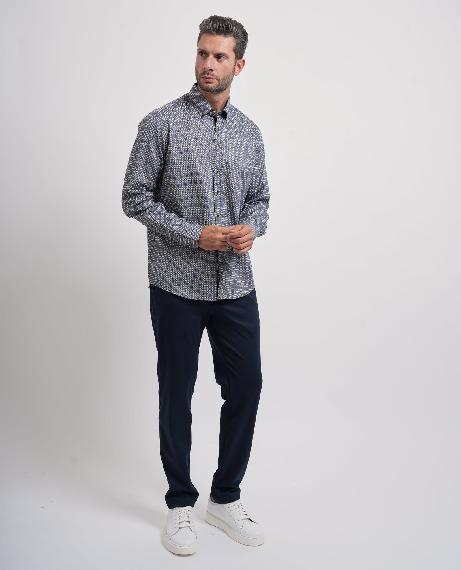 Bugatti Shirts Grau