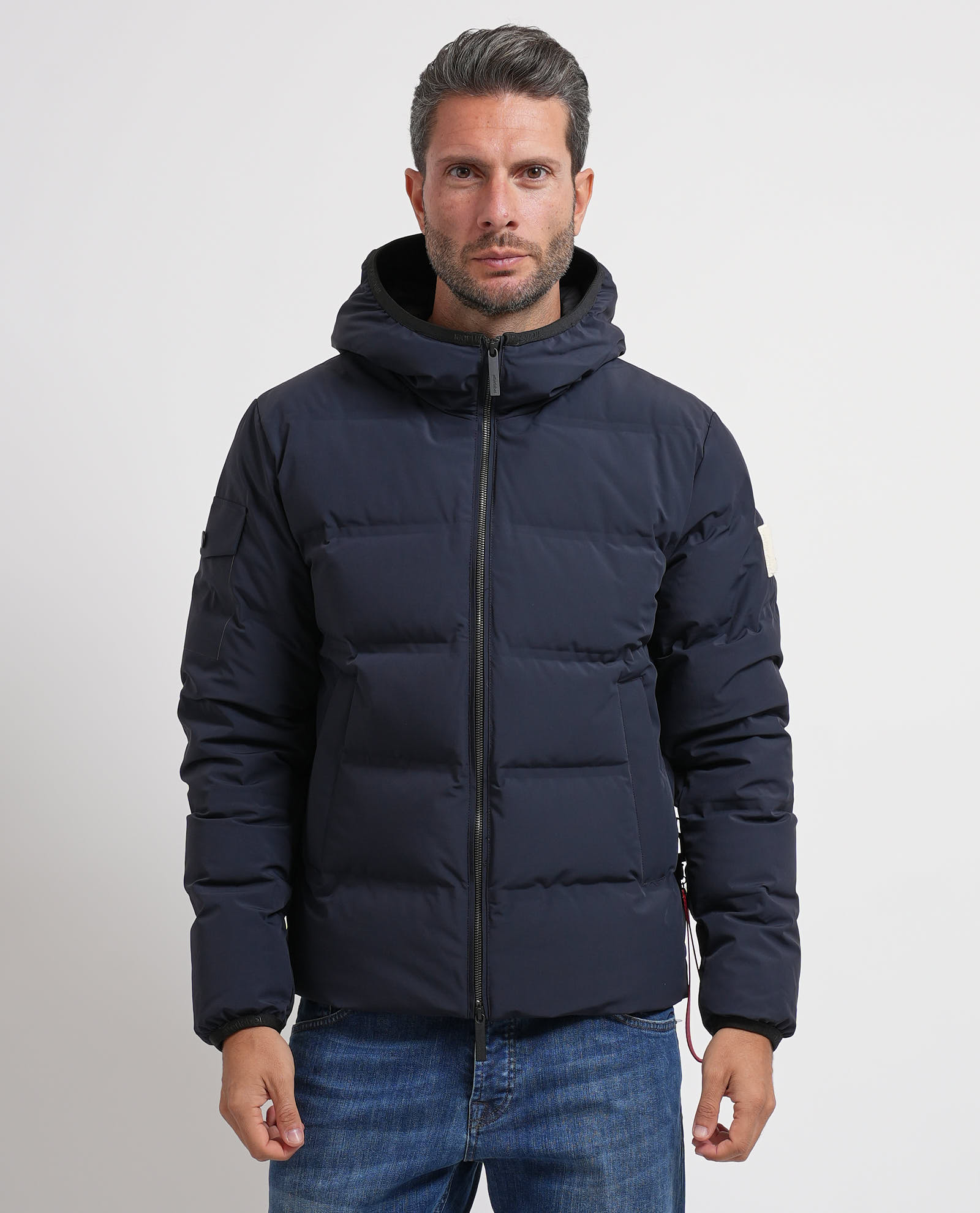 After Label Blauwe jassen