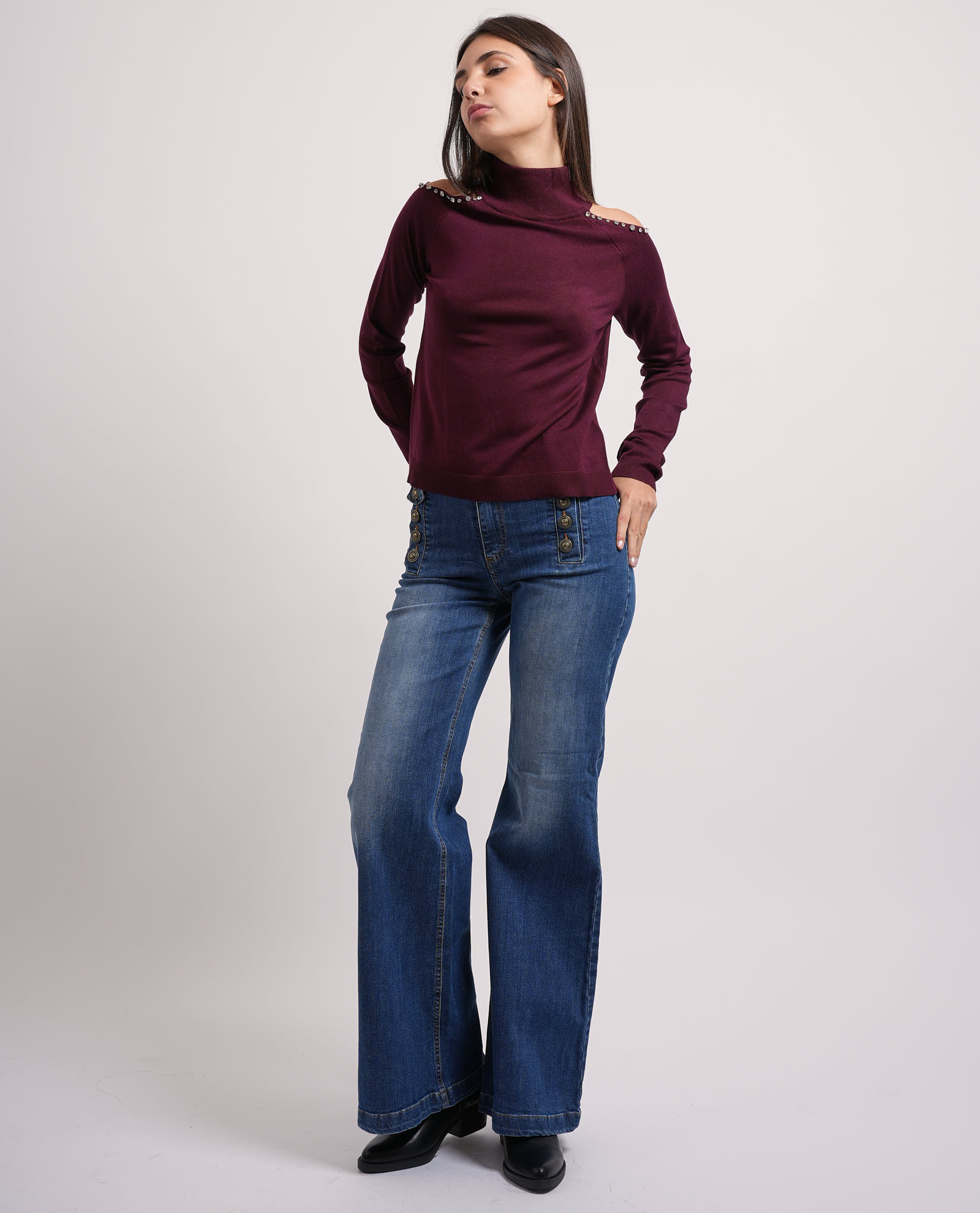 RELISH Maglie Bordeaux