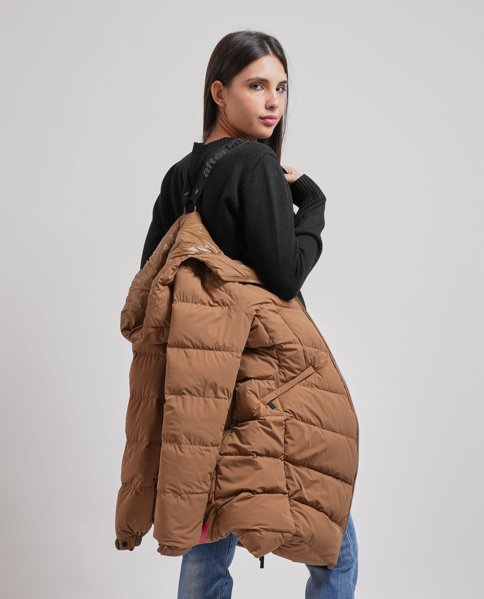 After Label Giacconi Beige