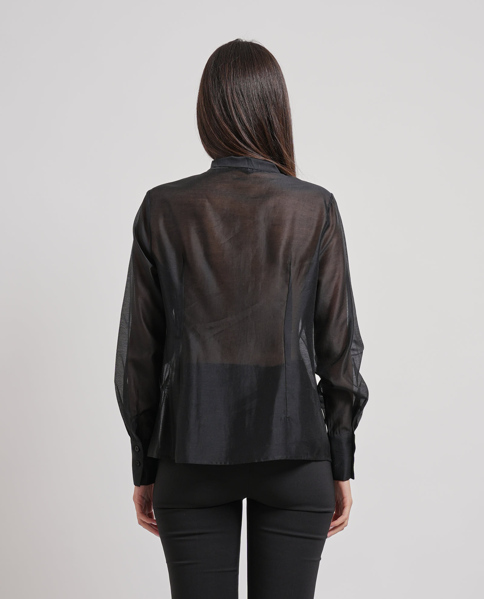 MADEMOISELLE DU MONDE Camicie Nero
