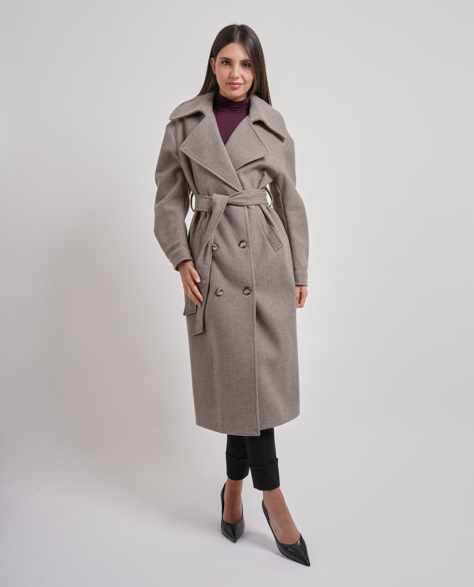 MADEMOISELLE DU MONDE Giacconi Beige