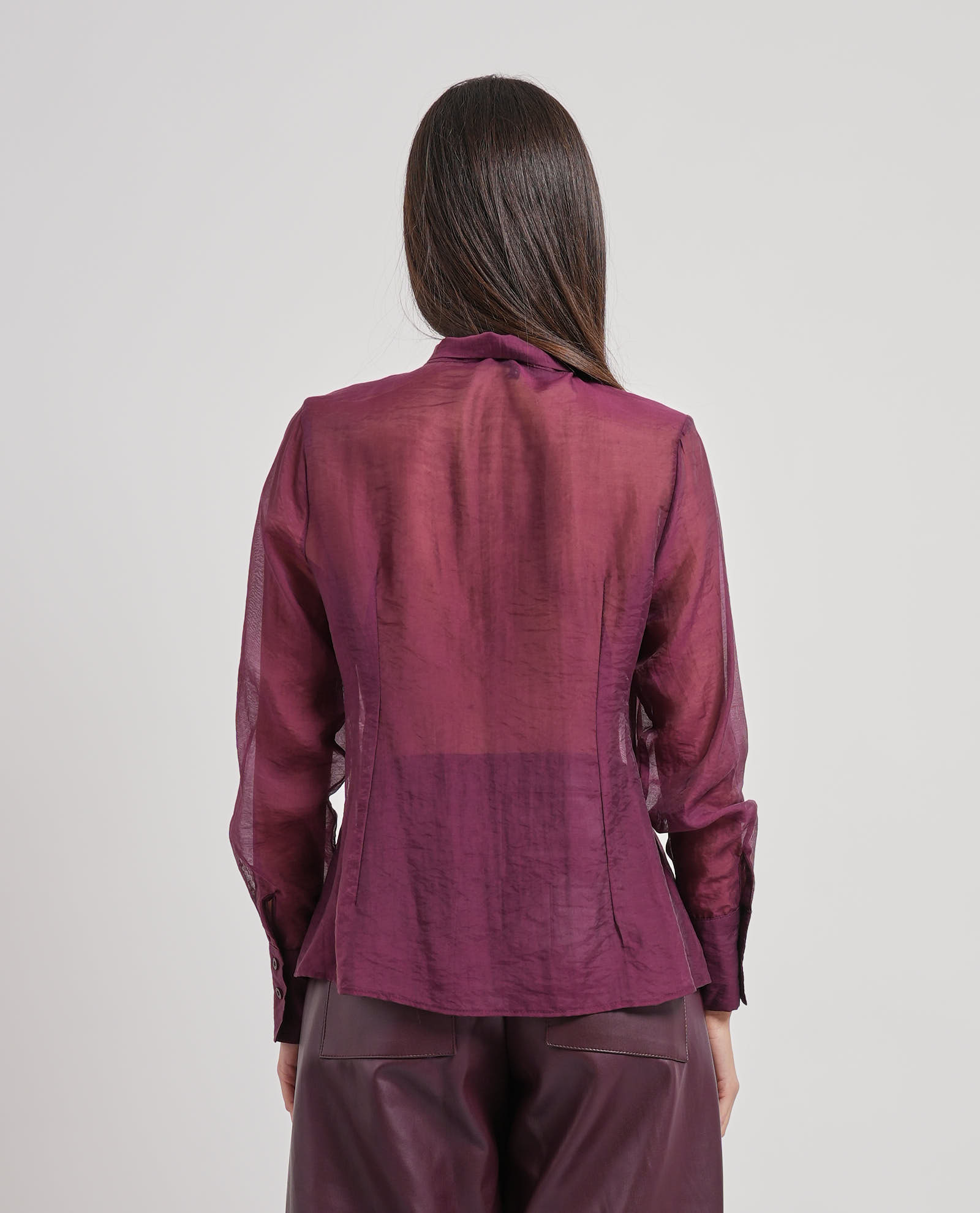 MADEMOISELLE DU MONDE Camicie Rosso
