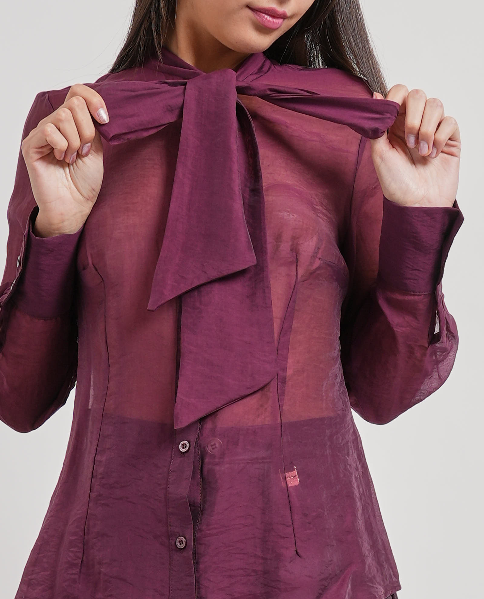 MADEMOISELLE DU MONDE Camicie Rosso