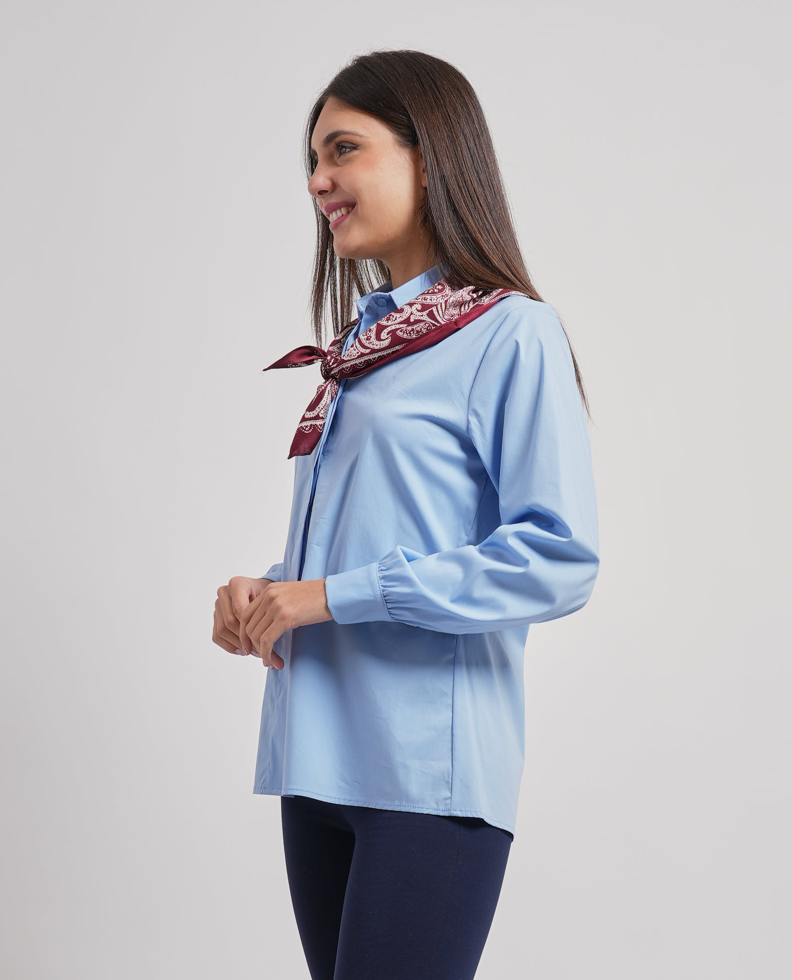 MADEMOISELLE DU MONDE Camicie Azzurro