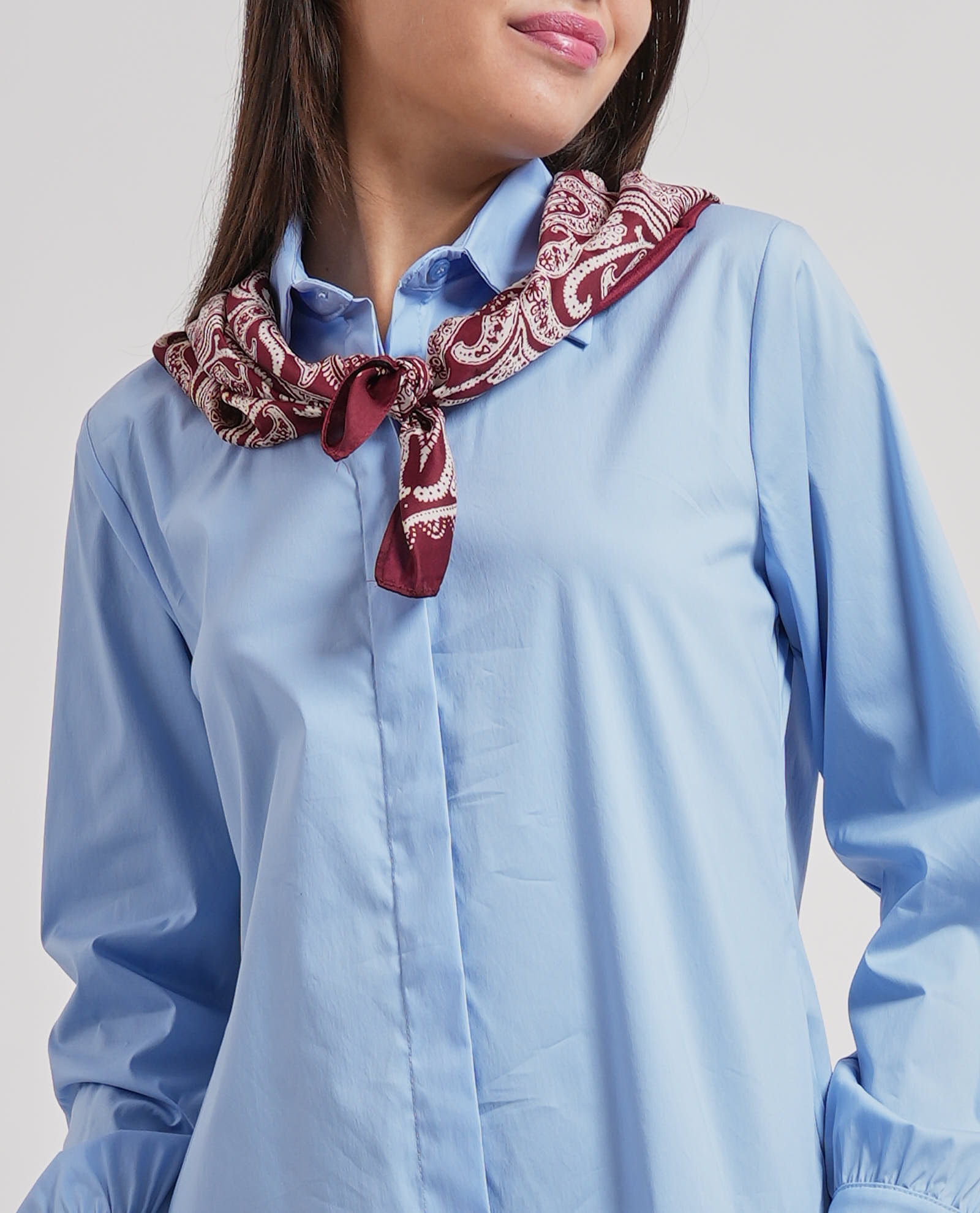 MADEMOISELLE DU MONDE Camicie Azzurro