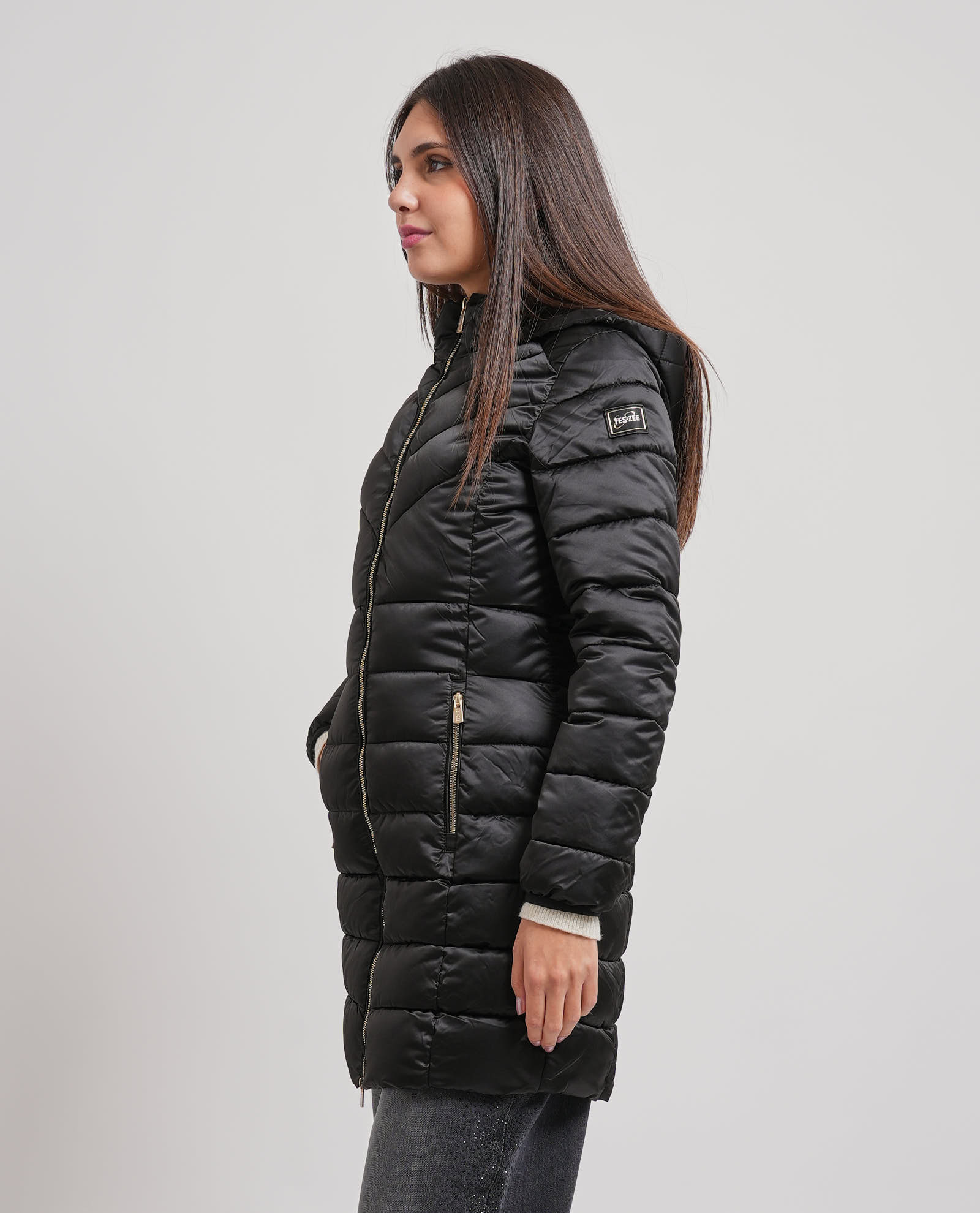 Yes Zee Chaquetas Negro