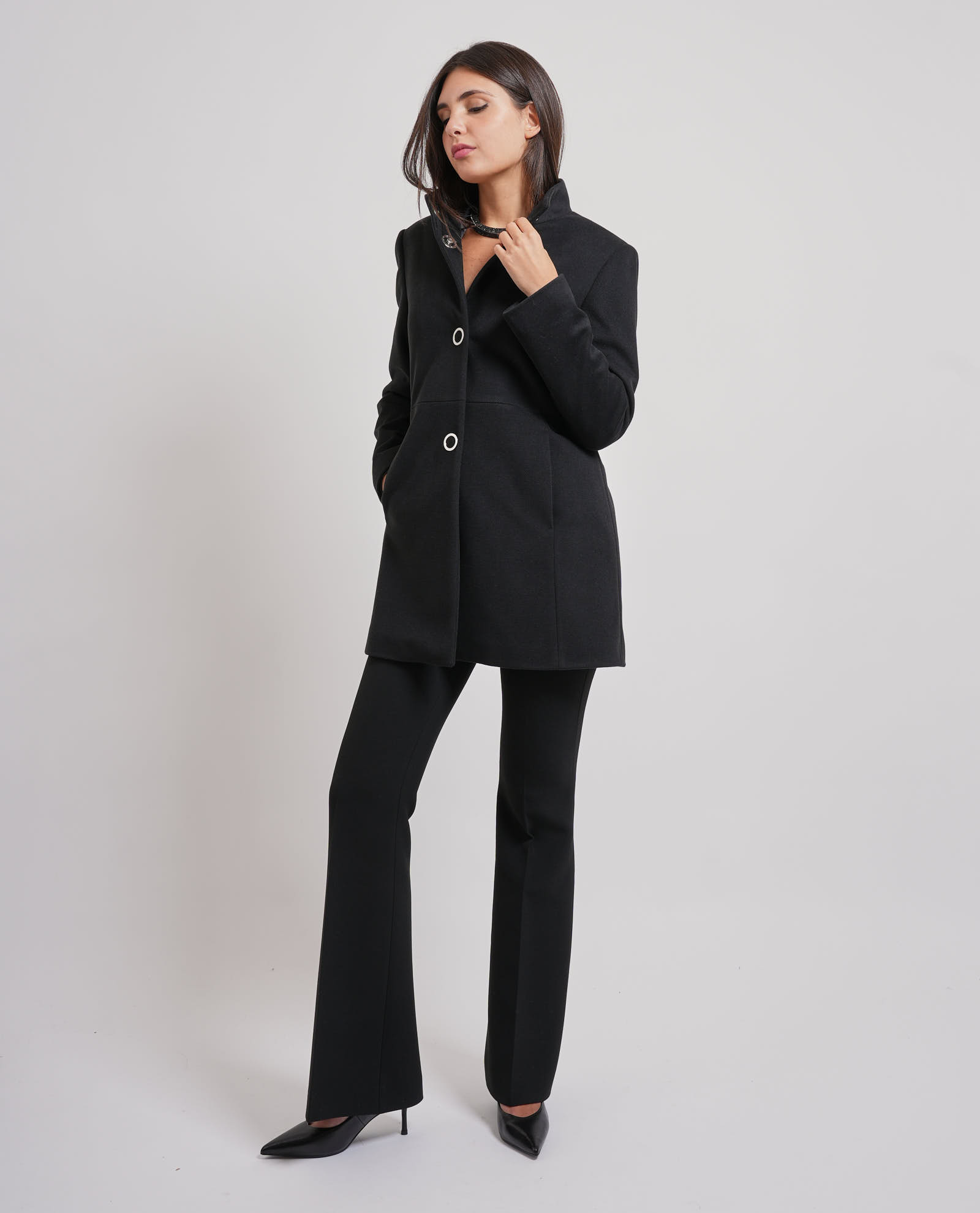 Edas Chaquetas Negro
