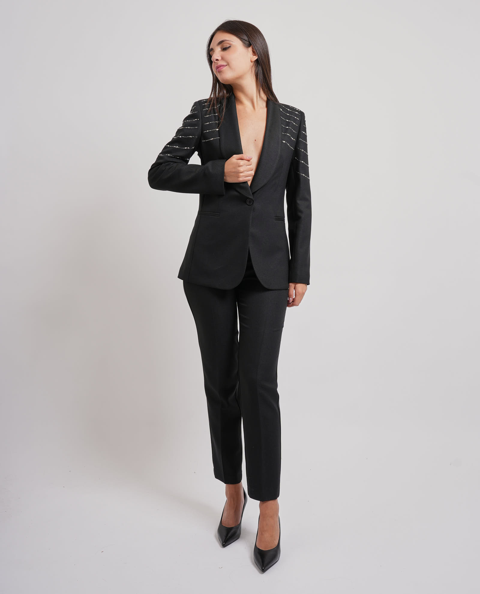 Edas Chaquetas Negro