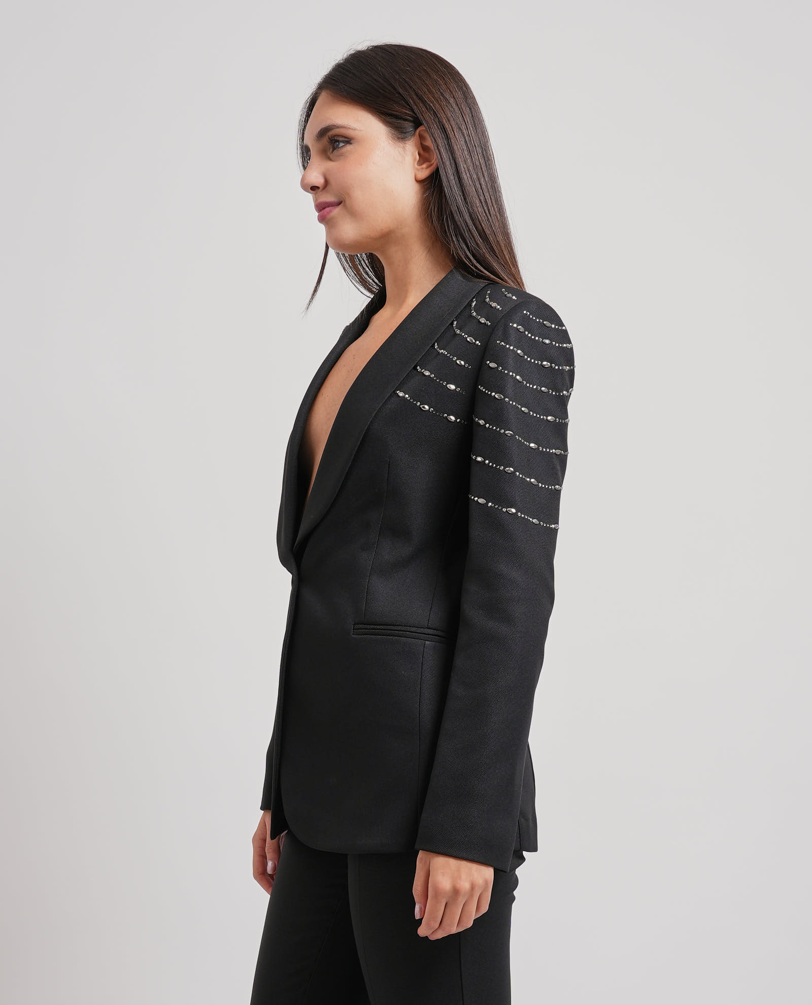 Edas Chaquetas Negro