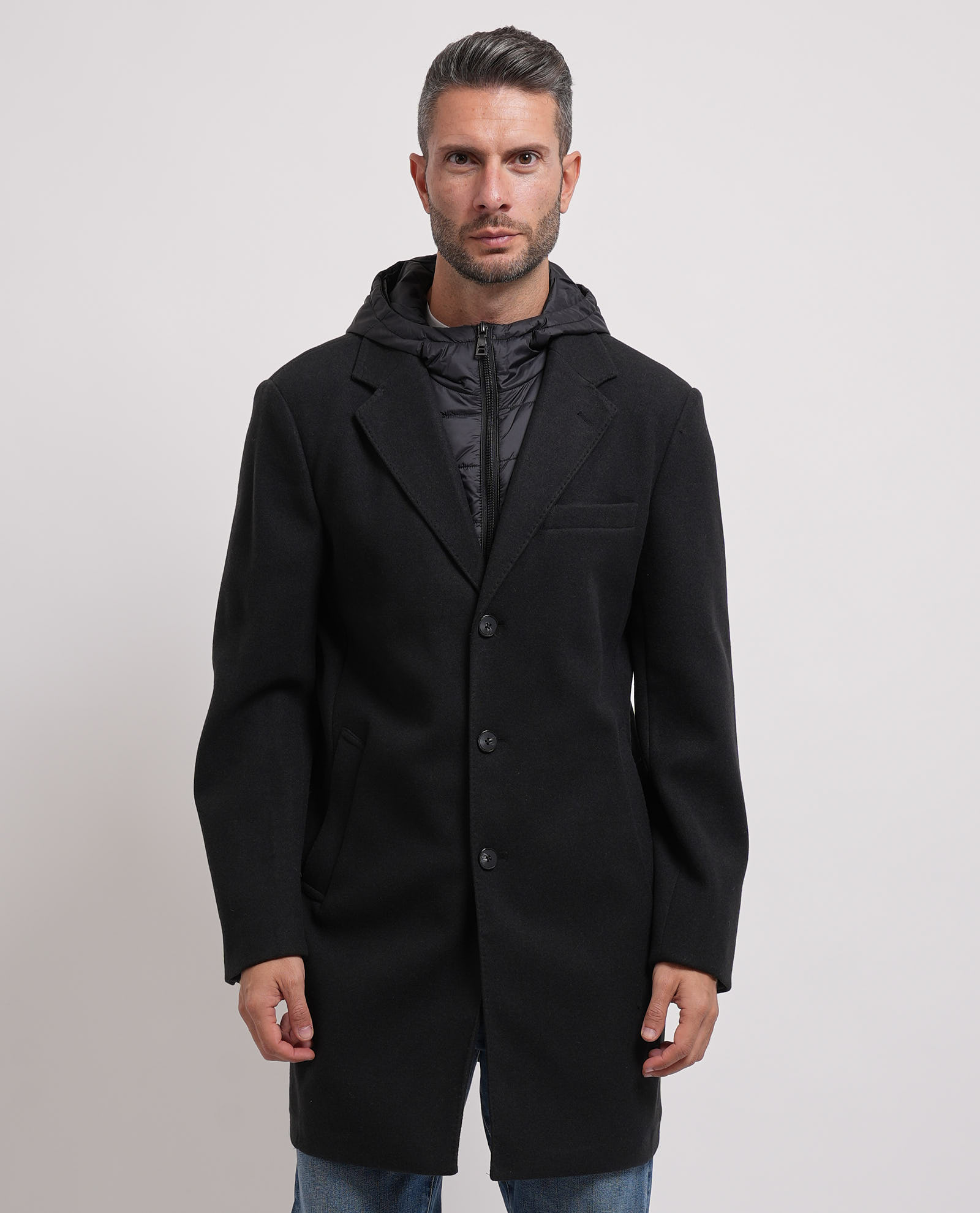 Seinse Chaquetas Negro