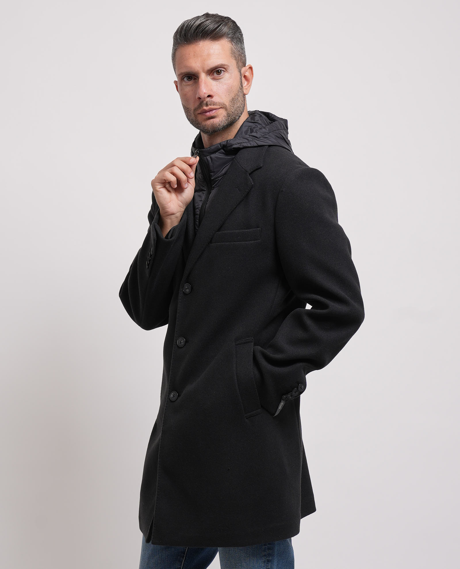 Seinse Chaquetas Negro