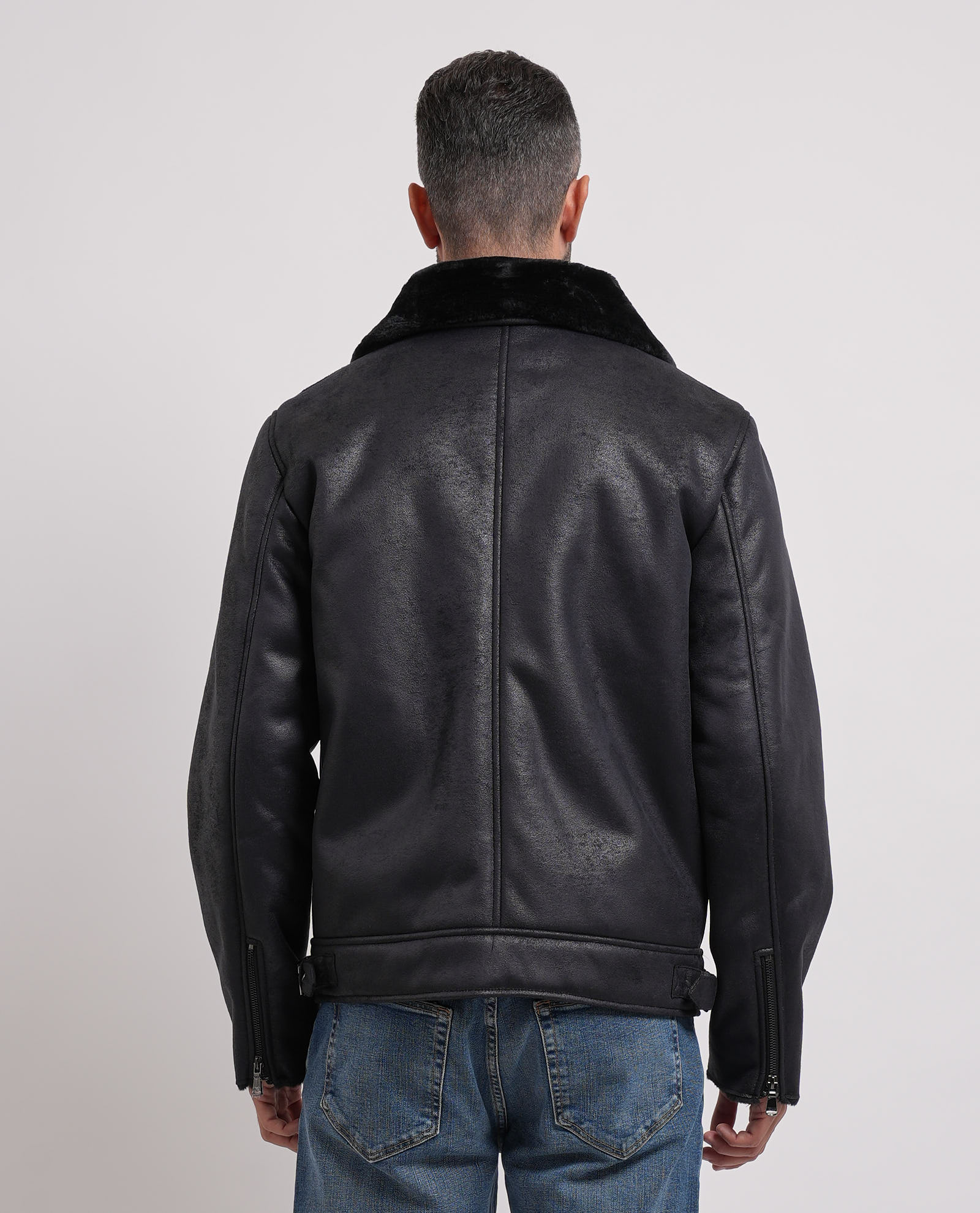 Yes Zee Chaquetas Negro