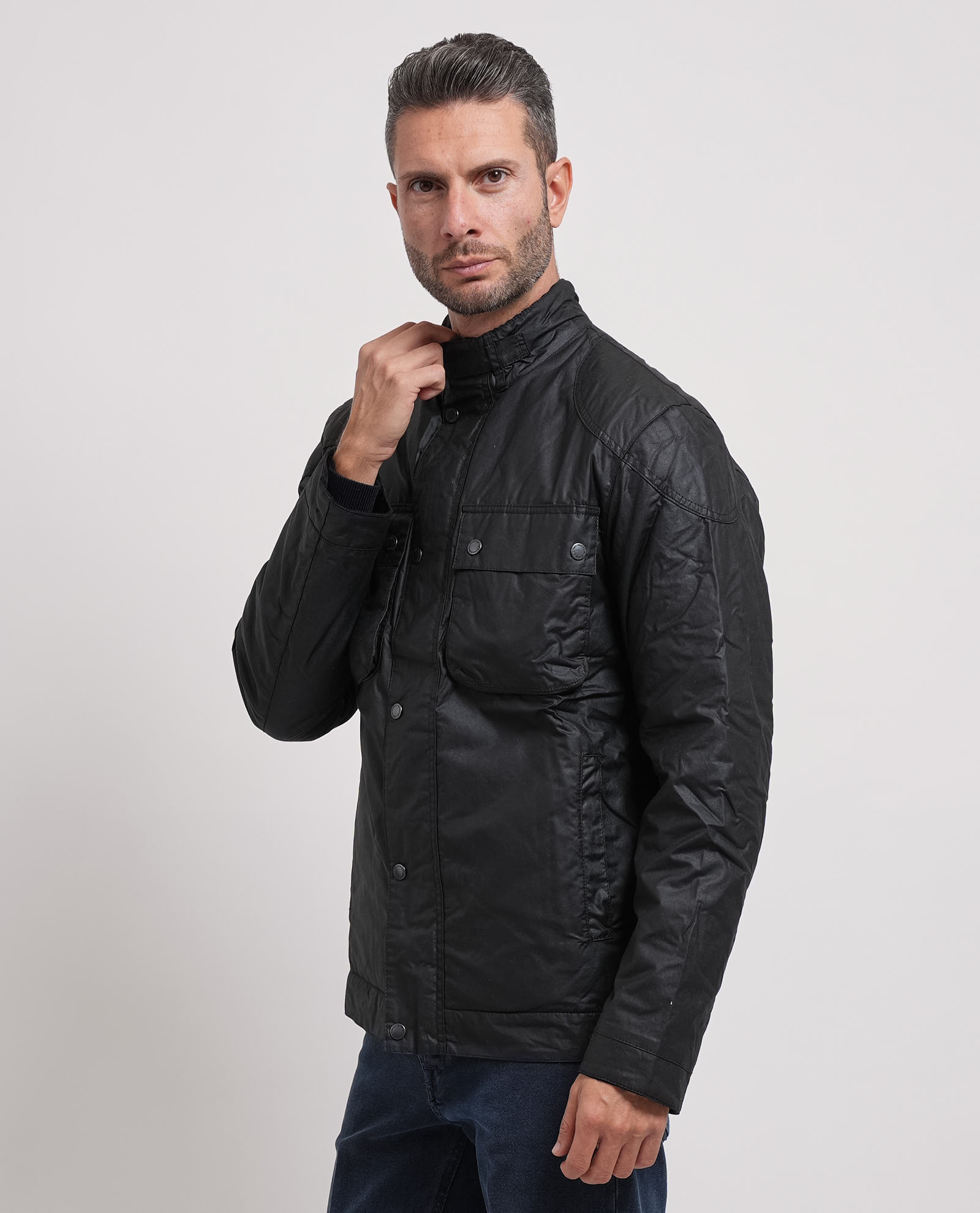 Barbour Chaquetas Negro