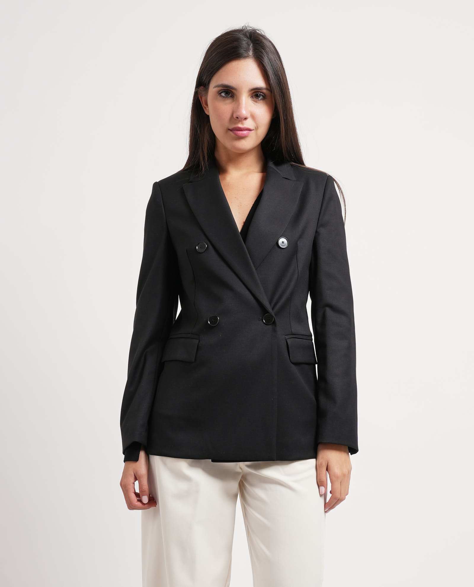 Annarita N Chaquetas Negro