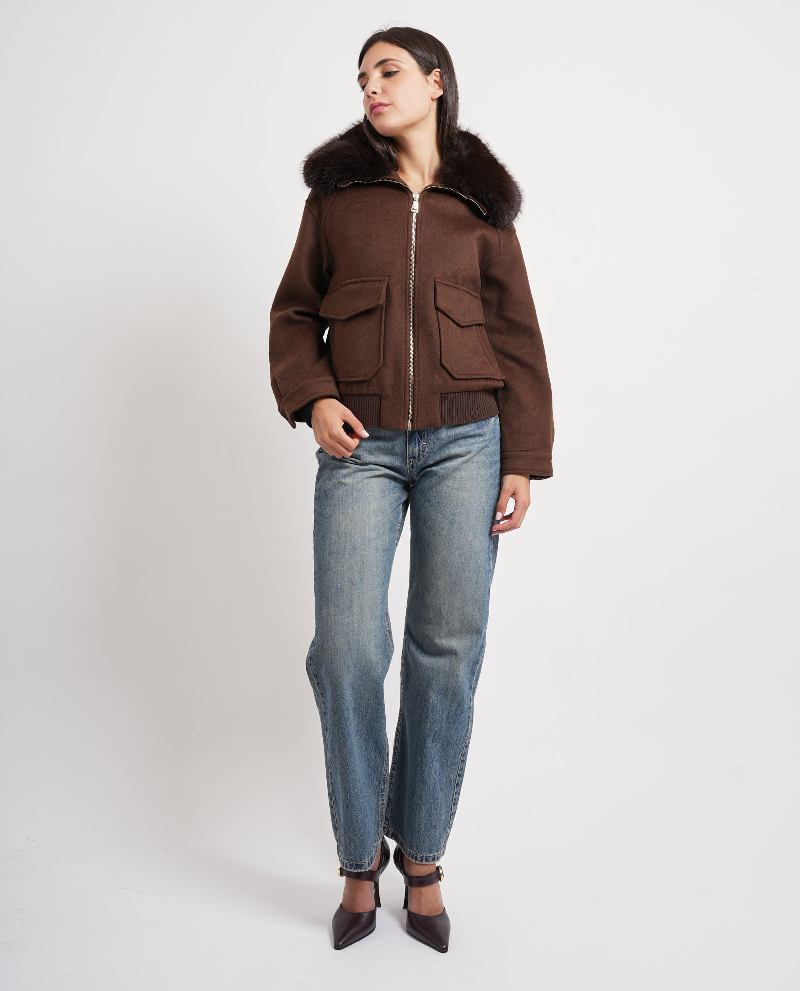 Annarita N Chaquetas Brown
