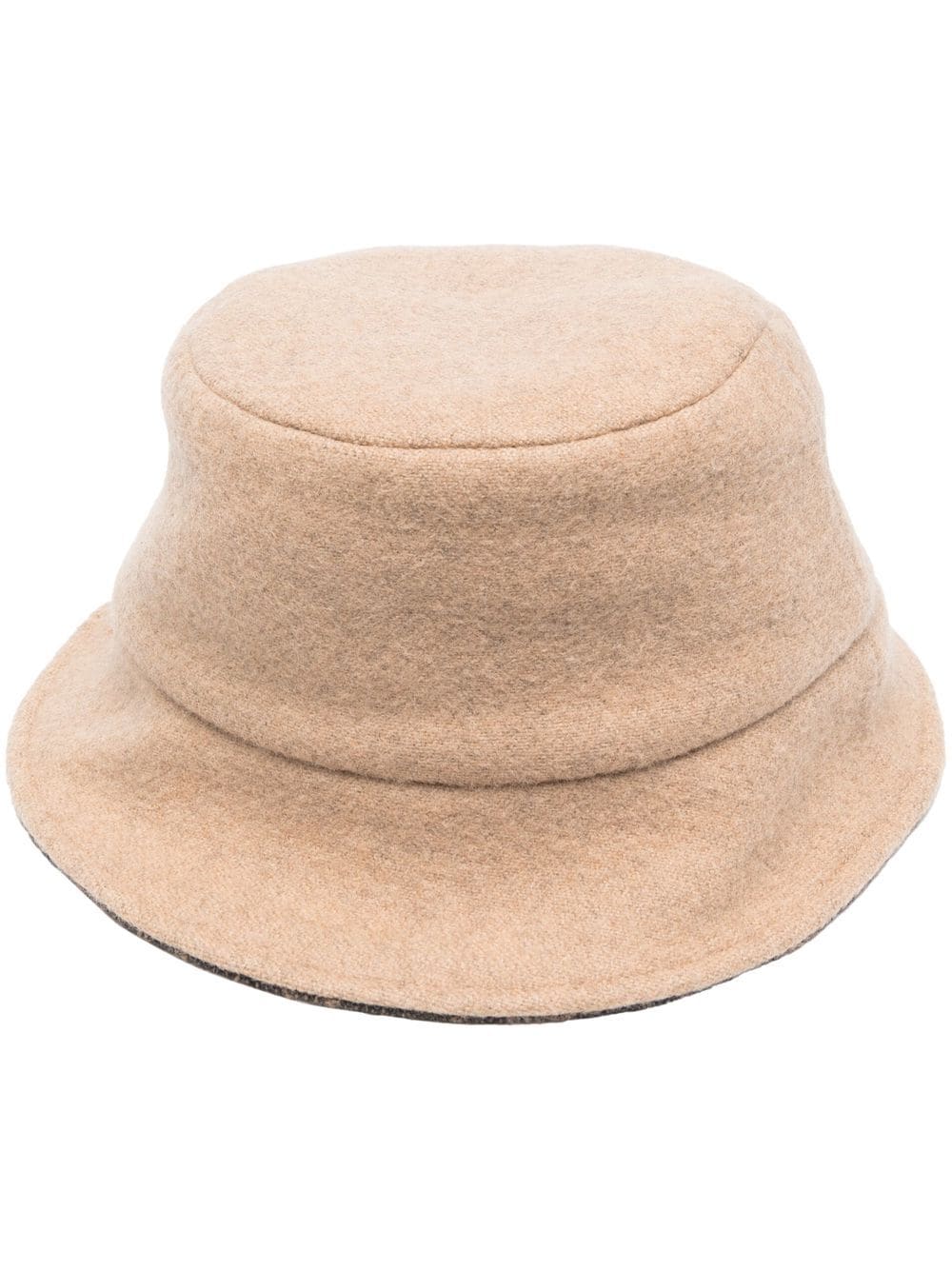 FENDI Fendi Hats Camel Outer: Wool Lining: Silk - Women　フェンディ 帽子 キャメル 外側: ウール 裏地: シルク - レディース