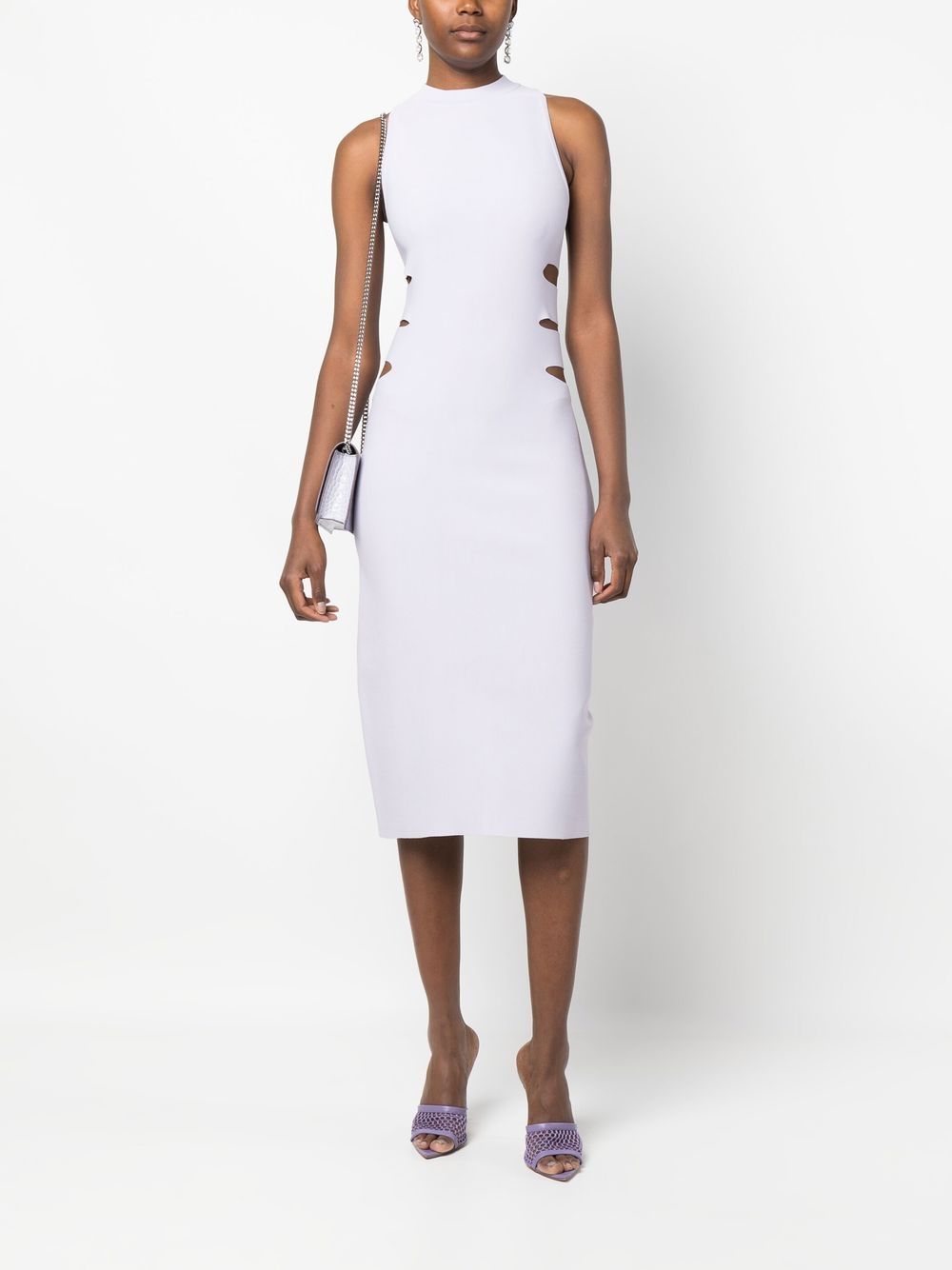 Alaïa Alaia Dresses Lilac Synthetic->polyester100 % - Women　Alaia ドレス ライラック 合成繊維 -> ポリエステル 100 % - レディース