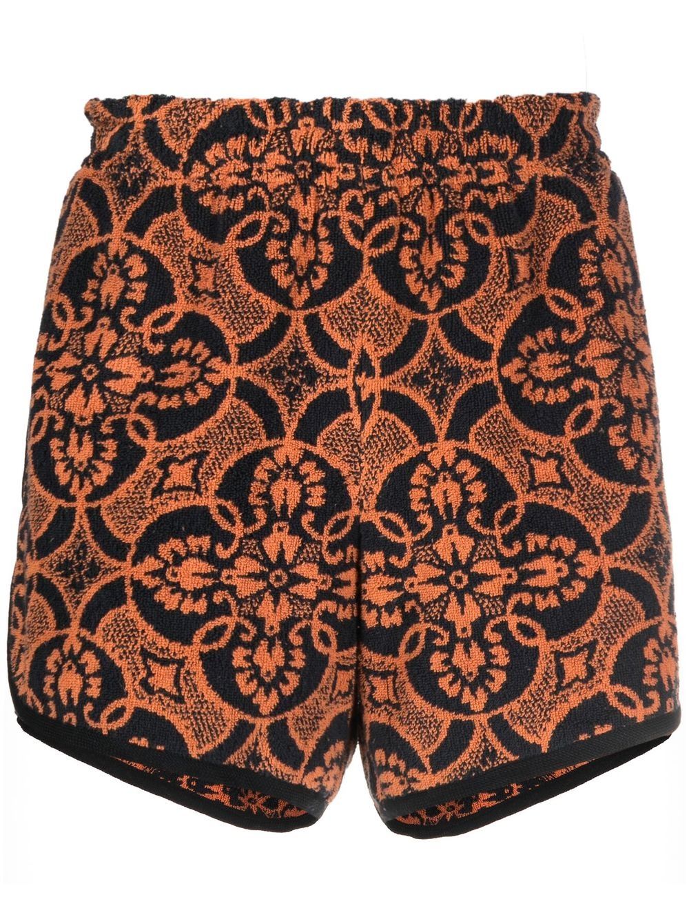 MARINE SERRE Shorts Orange Outer: Cotton Lining: Acrylic - Men