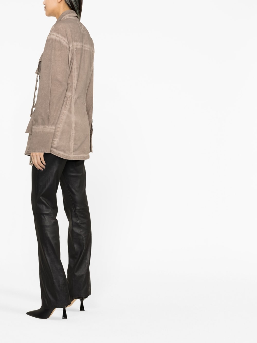 Blumarine Coats Brown Cotton - Women
