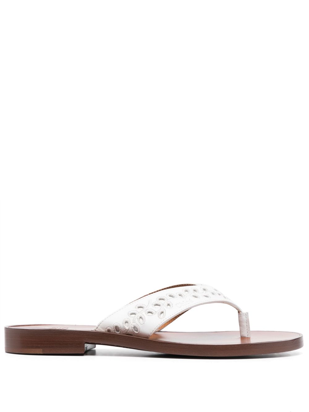 CHLOè X ERES Sandals White Lining: Calf Leather – Women