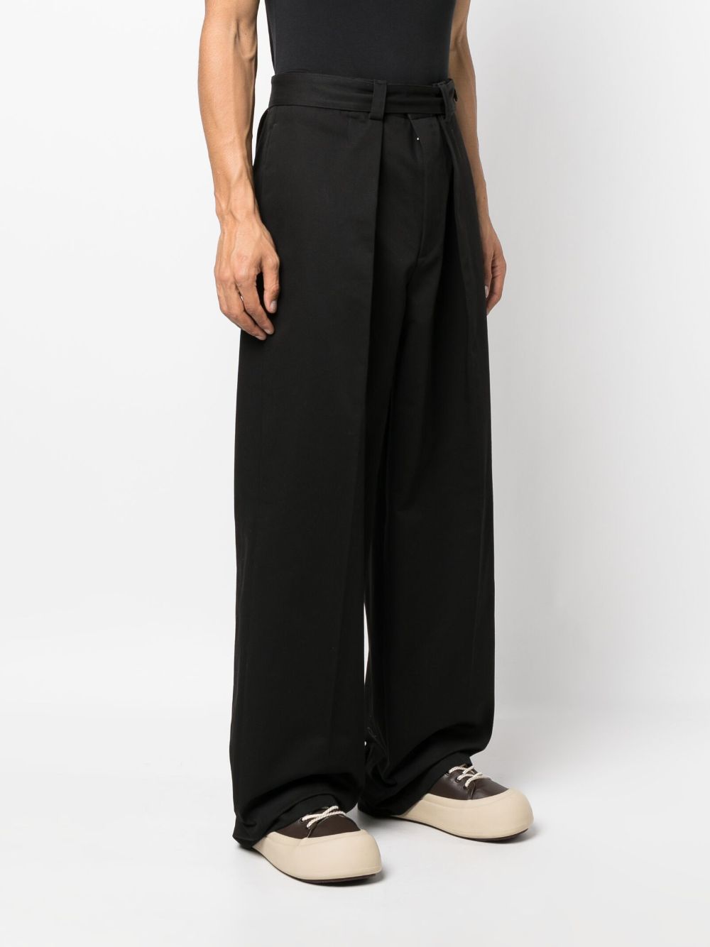 Jil Sander Jil Sander Trousers Black Outer: Cotton - Men　ジル サンダー トラウザーズ ブラック アウター: コットン - メンズ