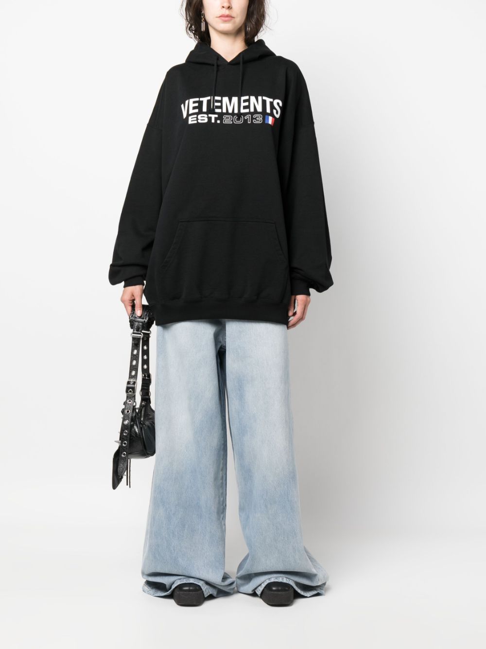 Vetements Sweaters Black Cotton - Men