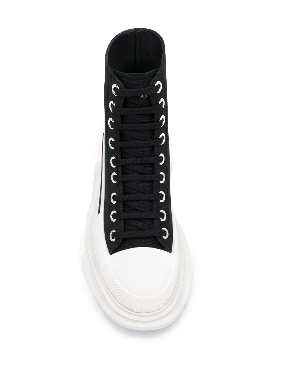 Alexander McQueen Boots Black Sole: Rubber – Women
