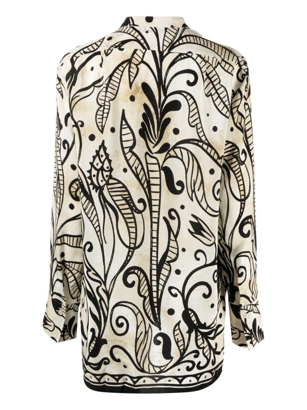 F. R.S . Shirts White Silk – Women
