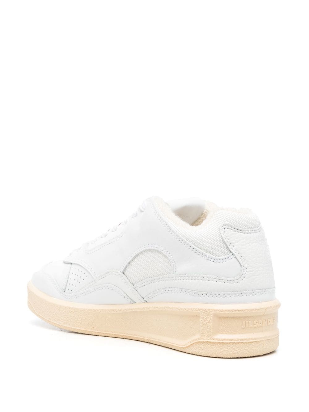 Jil Sander Jil Sander Sneakers White Outer: Calf Leather - Women　ジル サンダー スニーカー ホワイト アウター: カーフレザー - ウィメンズ