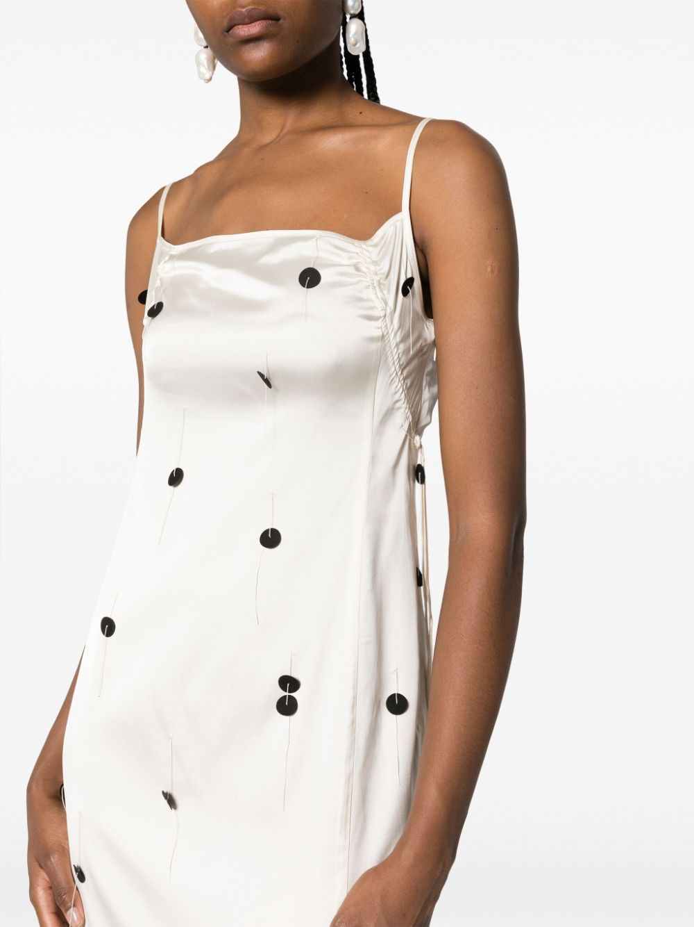 JACQUEMUS Dresses White Polyester – Women