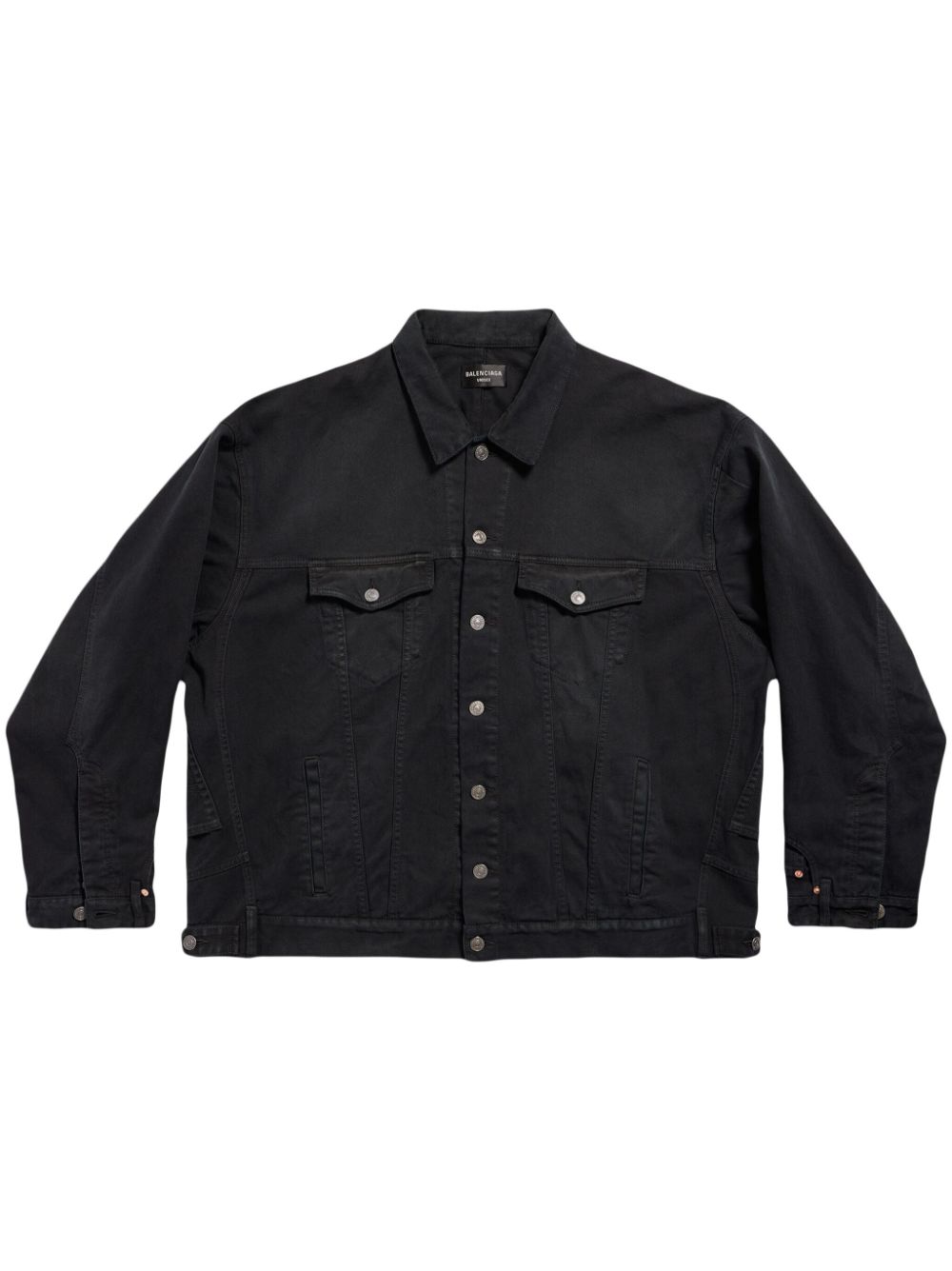 BALENCIAGA Balenciaga Coats Black Cotton - Men　バレンシアガ コート ブラック コットン - メンズ