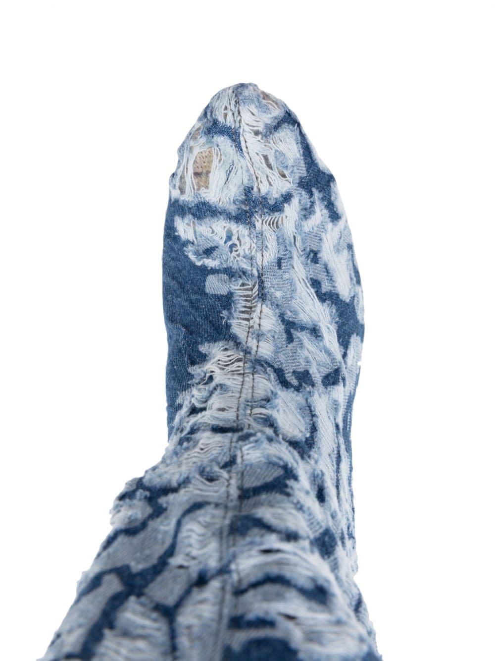 MASHA POPOVA Boots Blue Outer: Cotton Sole: Rubber – Women