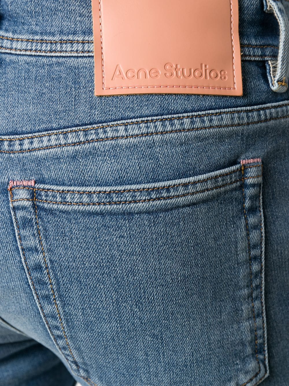 Acne Studios Acne Studios Jeans Blue Organic Cotton - Men　Acne Studios ジーンズ ブルー オーガニック コットン - メンズ