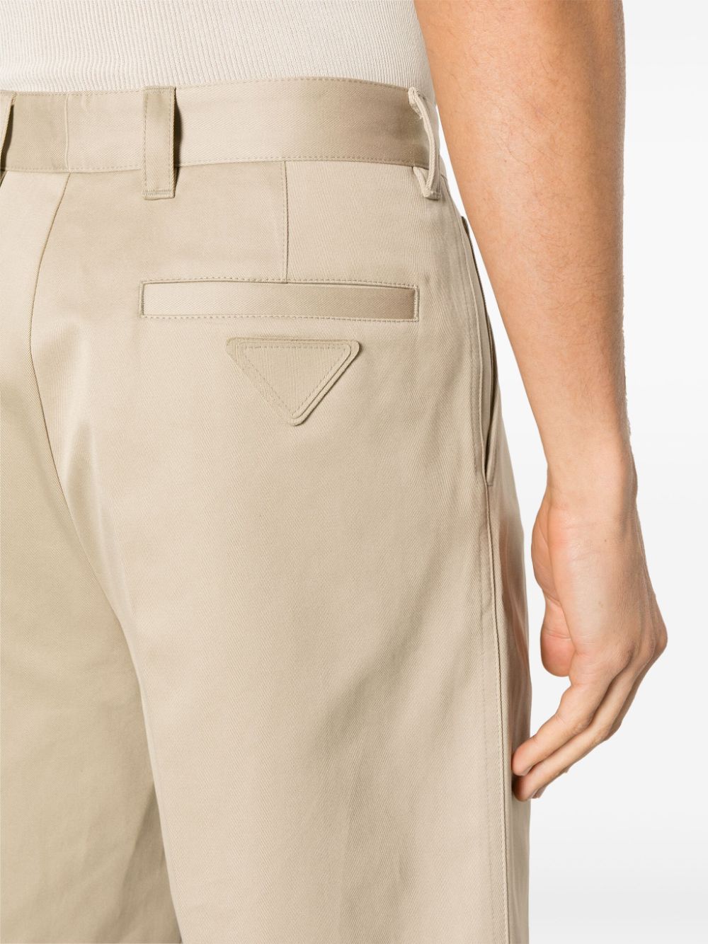 Prada Prada Shorts Beige Lining: Cotton Outer - Men　プラダ ショーツ ベージュ 裏地: コットン アウター - メンズ