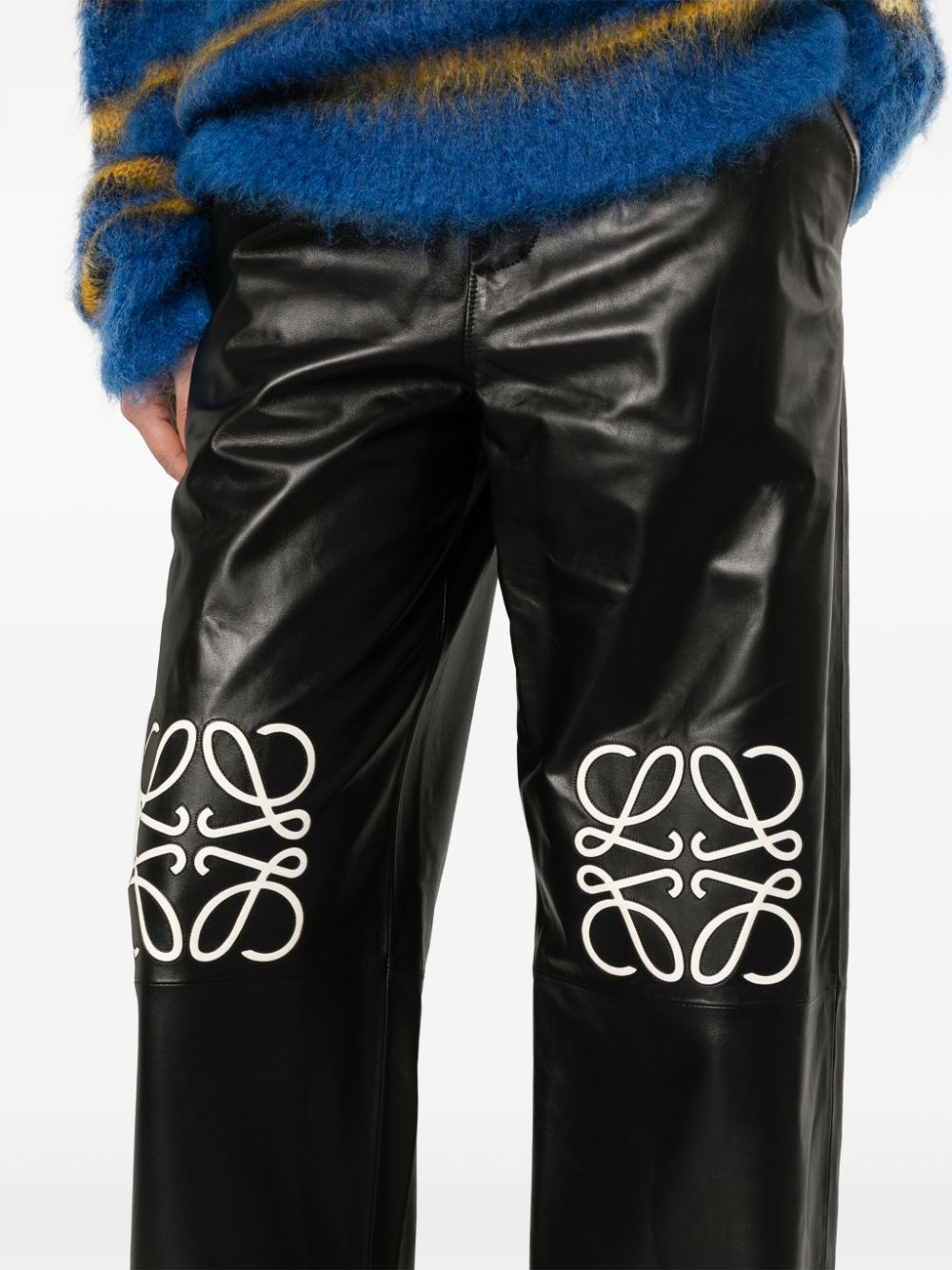 Loewe Trousers Black Nappa – Women