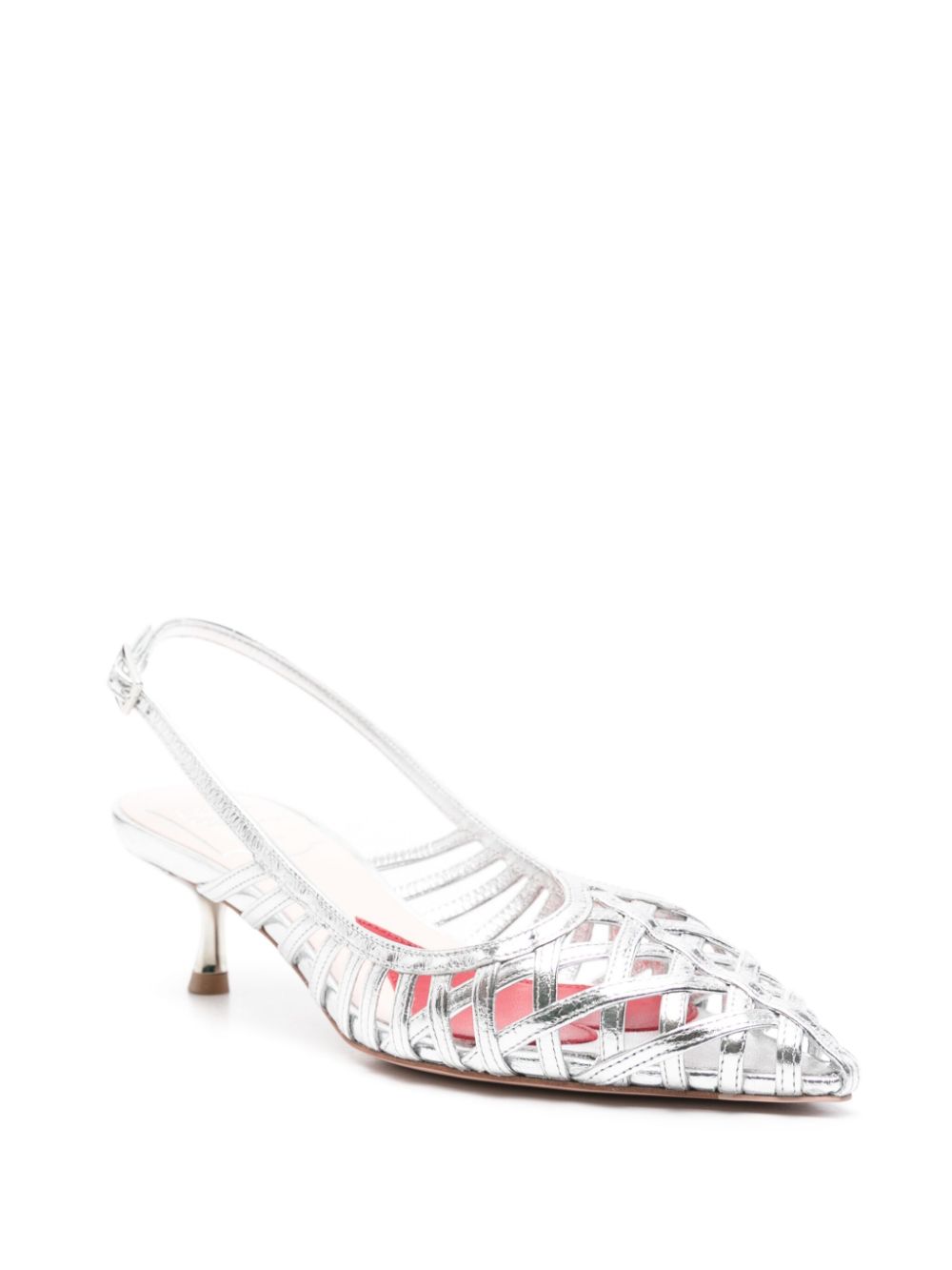 Roger Vivier With Heel Silver Leather – Women
