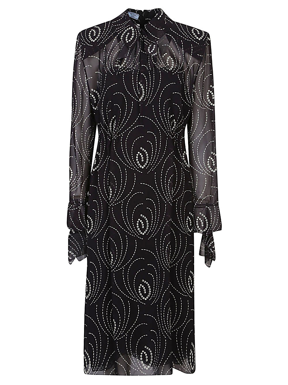 Prada Dresses Black Polyester – Women