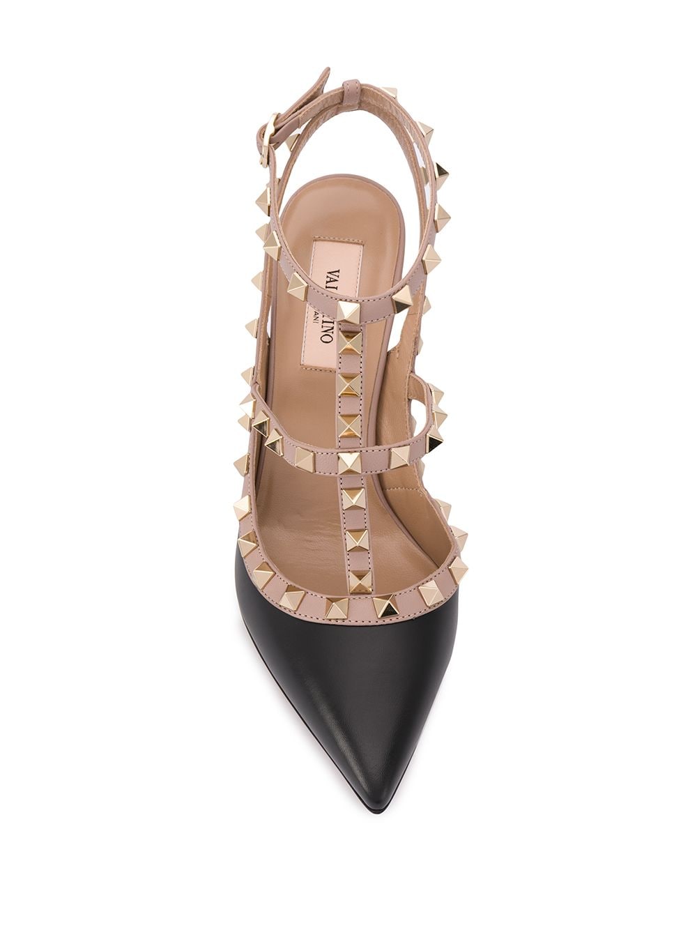 VALENTINO Valentino Garavani With Heel Black Outer: Calfskin - Women　ヴァレンティノ ガラヴァーニ ヒール付き ブラック アウター: カーフスキン - レディース