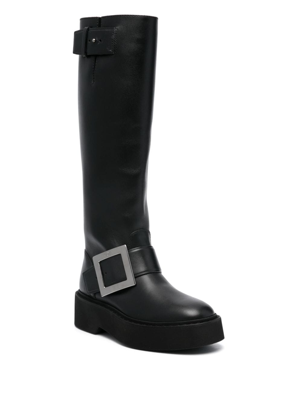 Roger Vivier Boots Black Calf Leather – Women