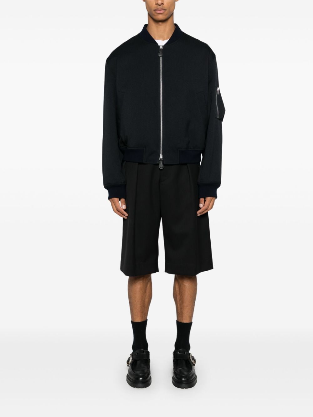 Jil Sander Jil Sander Coats Blue Polyester - Men　ジル サンダー コート ブルー ポリエステル - メンズ