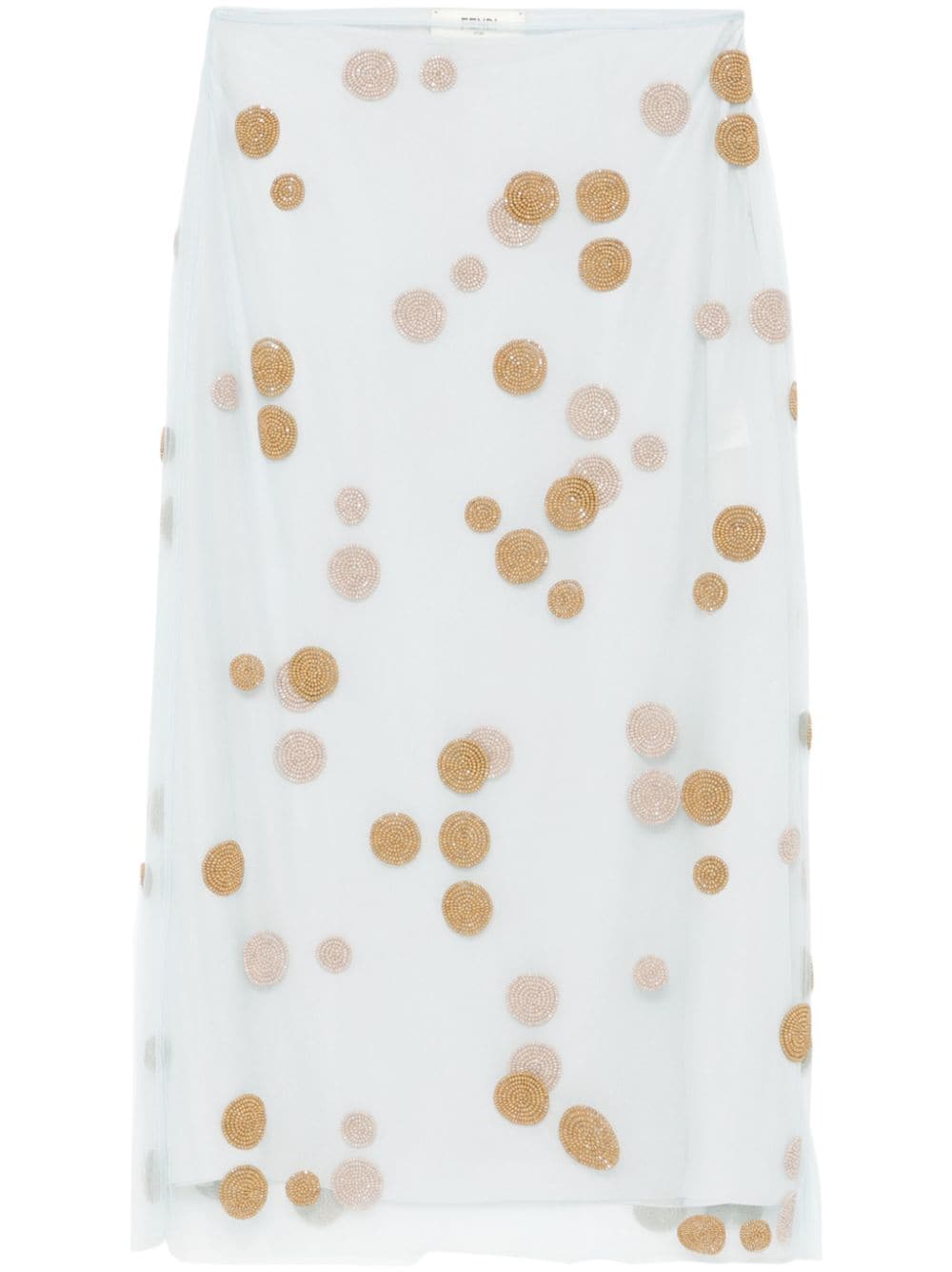 Fendi Skirts Clear Blue Polyamide – Women