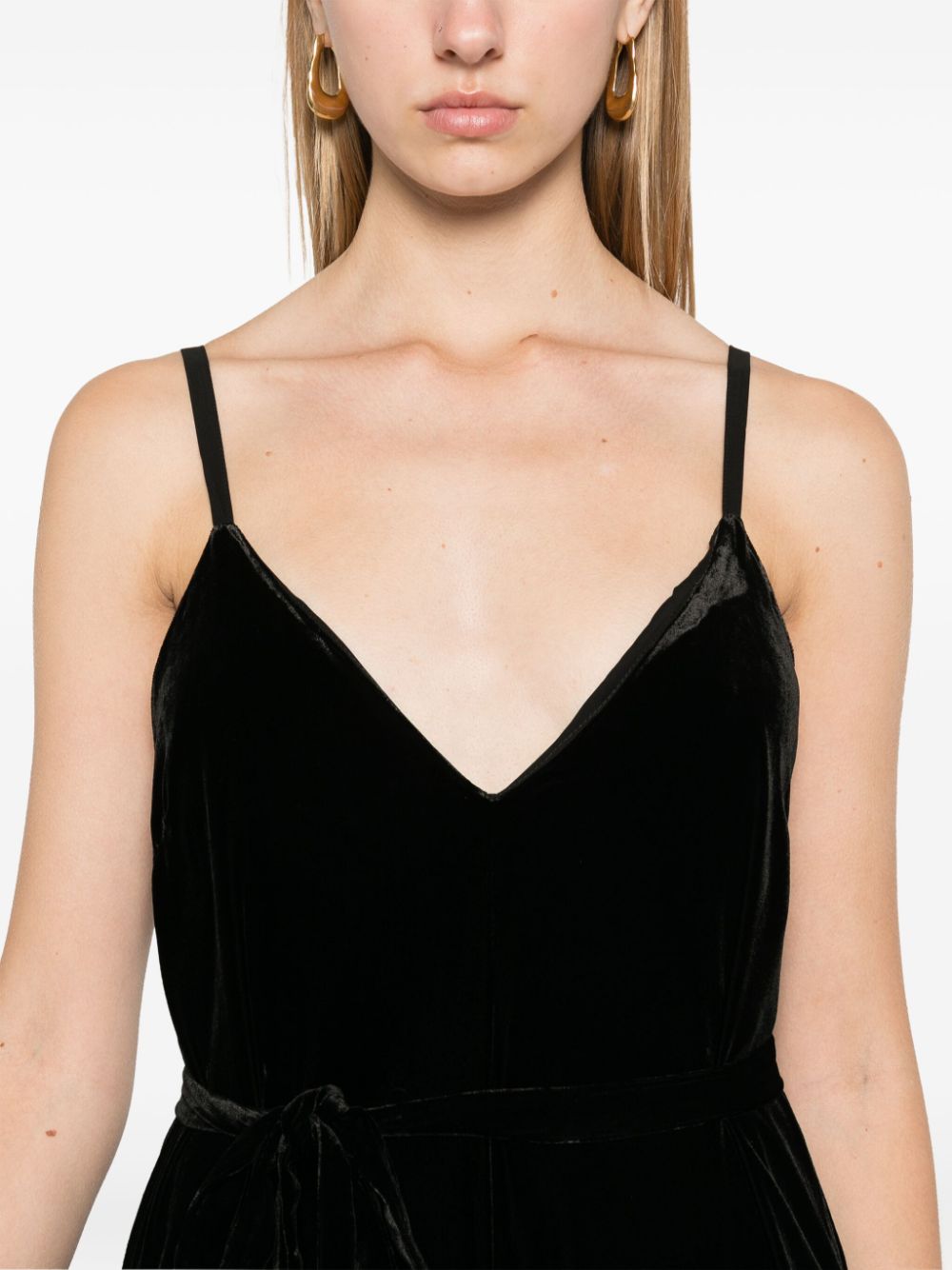 GOLD HAWK Dresses Black Rayon Silk – Women