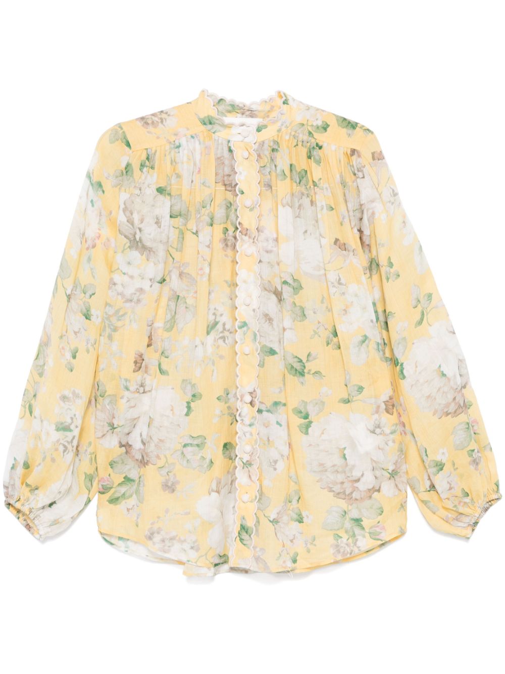Zimmermann Shirts Yellow Linen – Women