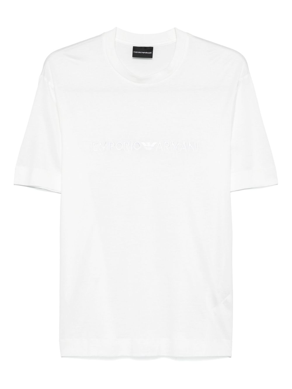 Emporio Armani Embroidered Logo T Shirt