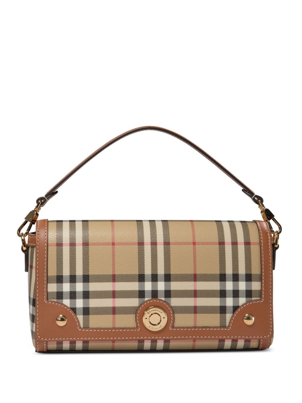 Burberry Checkered Tote Bag