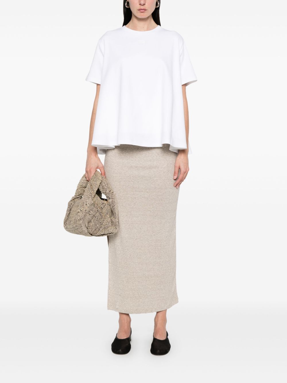 Loewe T-shirts and Polos White Cotton Polyamide – Women