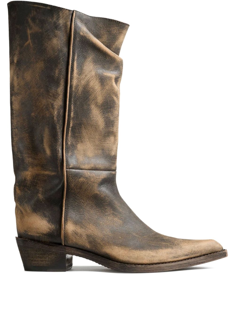 Khaite Khaite Boots Black Outer: Calf Leather - Women　Khaite ブーツ ブラック アウター: カーフレザー - レディース