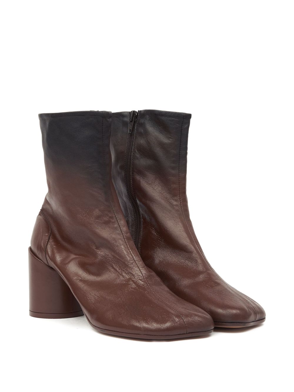 Maison Margiela MM6 Maison Margiela Boots Brown Outer: lamb Skin - Women　MM6 メゾン マルジェラ ブーツ ブラウン アウター: ラムスキン - レディース