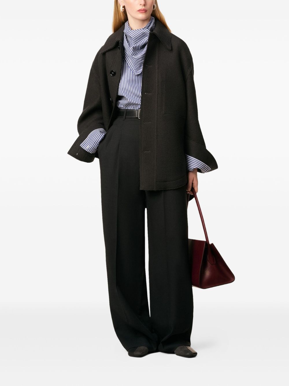 AMI Paris Ami Paris Jackets Grey Wool - Men　アミ パリ ジャケット グレー ウール - メンズ
